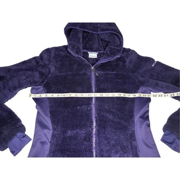 Columbia Polar Yeti Plush Fleece - Deep Purple- L - Picture 7 of 9